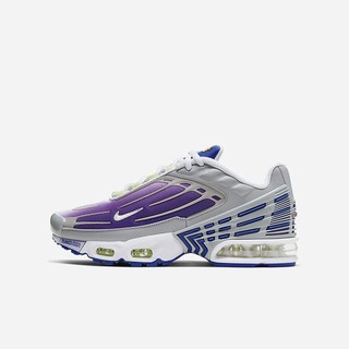 Pantofi Casual Nike Air Max Plus 3 Fete Gri Deschis Violet Albastri | DQOZ-16708